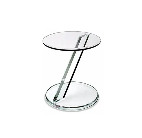 Un bajo claro acrílico mesa de Lucite pequeña sofá mesa de diseño Simple mesa de café