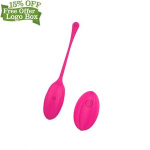 Gratis Aangepaste Doos-Volledige Siliconen Oplaadbare Op Afstand Bedienbare Anale Vibrator Draadloze Liefde Eieren Vrouwelijke Bullet E-Gg - Product Image 5