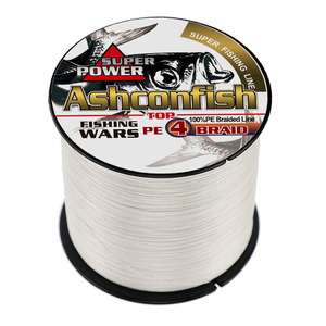 Línea de Pesca Trenzada de Agua Salada de 4 Hebras y 300m, Súper Resistente para Lanzamientos Largos, Venta al por Mayor - Product Image 5