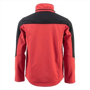 Logo personnalisé polyester spandex chasse en plein air coupe-vent veste zippée hommes hiver thermique polaire Softshell vestes - Product Image 6