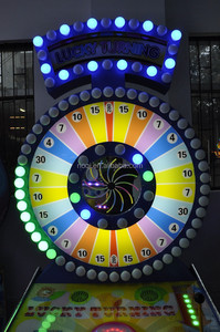 NQT-F01 De Noël <span class=keywords><strong>promotion</strong></span> Chaude Roue monnayeur loterie <span class=keywords><strong>billet</strong></span> de rachat distributeur automatique de jeu pour enfants - Product Image 6