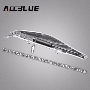ALLBLUE Pêche Wobbler 17.5g 11 cm Suspendez Minnow Pike Bass Pêche Leurres Avec 6 # Propriétaire Crochet peche isca artificielle - Product Image 6