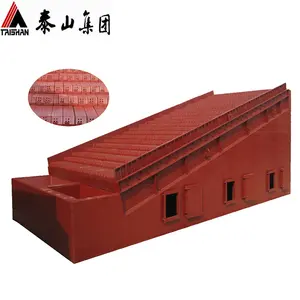 Reciprocating grate for solid fuel boiler