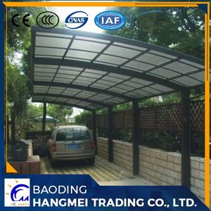 Unida al aire libre de <span class=keywords><strong>aluminio</strong></span> metal cochera - Product Image 3