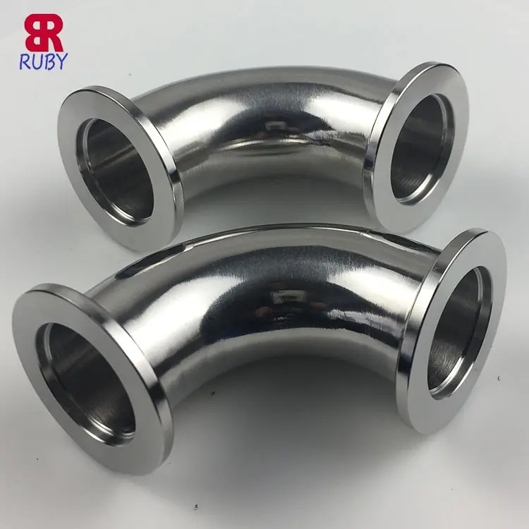 Stainless Steel Adapter Vacuum Oven Fitting,KF25 (NW25) 90 Degree Elbow Corner