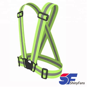 Cinturini riflettenti per esterni Bretelle Riflettente reggicalze riflettenti da cintura promozionali adesivi riflettenti - Product Image 4