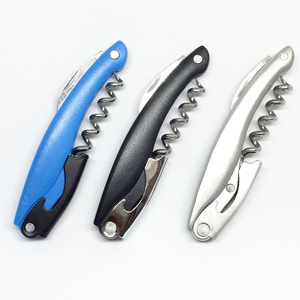 Tire-bouchon en acier inoxydable multifonctionnel personnalisé tout-en-un de vente en gros Ouvre-bouteille de vin écologique avec logo personnalisé pour - Product Image 6