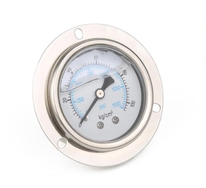 เครื่องวัดความดันสแตนเลส63มม. พร้อมหน้าแปลน/Manometer <span class=keywords><strong>100</strong></span>กก - Product Image 1