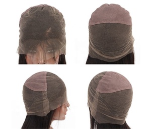 Perruque pour perte de cheveux à base de soie, perruque médicale brésilienne, 1 pièce, tee-shirt de séparation, pour construction de peau fine, de cheveux vierges - Product Image 5