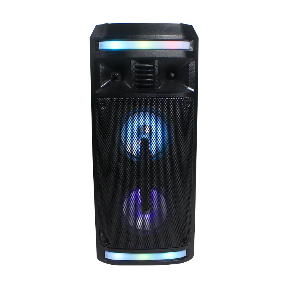 Temisheng-altavoz portátil TMS-606 con Bluetooth, Radio FM, tarjeta USB/TF, entrada auxiliar y entrada de micrófono