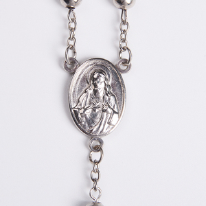 <span class=keywords><strong>Collana</strong></span> Rosario Cattolica con Perline Rotonde in Lega di <span class=keywords><strong>Ferro</strong></span> a Croce, Vendita all'Ingrosso - Product Image 6