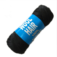 Cheveux en laine brésilienne Cynthia Braiding 70g/lot pour tresses africaines, tresses sénégalaises