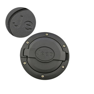 <span class=keywords><strong>Negro</strong></span> Cubierta de La Puerta de Llenado de Combustible Tapa Del Tanque de Gas para 2007-2017 <span class=keywords><strong>Jeep</strong></span> Wrangler JK y Ilimitado - Product Image 5