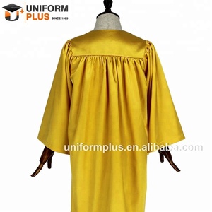 Venta al por mayor de vestidos de graduación y batas de coro Golden <span class=keywords><strong>Kids</strong></span> - Product Image 2