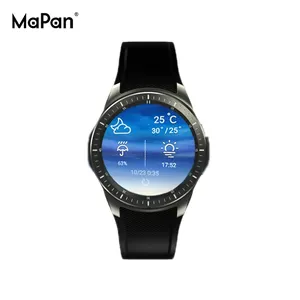 OEM مخصصة MaPan MW10 Ram 512M + Rom 8GB عالية التكوين smartwatch الروبوت 5.1 Lollipop OS الرياضة ساعة ذكية