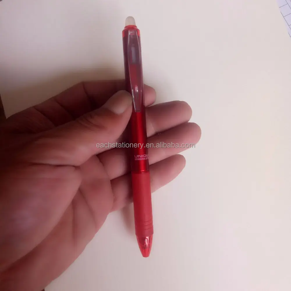 Fabbrica diretta Hot attrito di plastica cancellabile penna a inchiostro OEM penna gel promozionale con inchiostro cancellabile