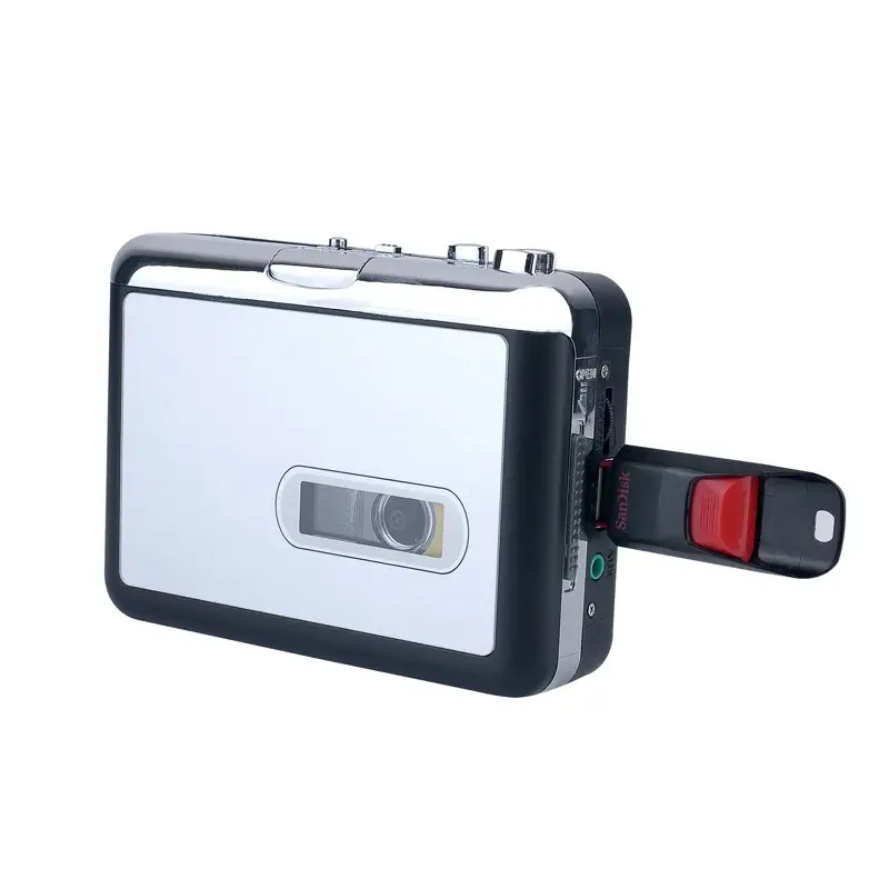 USB Portable Lecteur de Cassettes Convertir les Anciennes Cassettes à MP3 Directement sur Lecteur Flash USB Cassette à MP3 Convertisseur