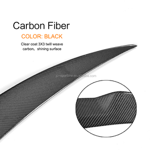 Alerón Trasero de Fibra de Carbono para <span class=keywords><strong>Alfa</strong></span> <span class=keywords><strong>Romeo</strong></span> <span class=keywords><strong>Giulia</strong></span> Estilo Quadrifoglio Sedán 4 Puertas 2017 - Product Image 5