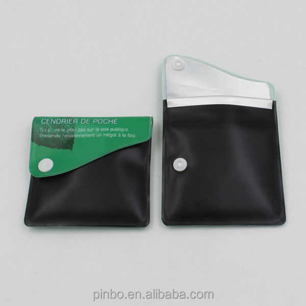 cigarette ash pouch 1pc portable bag trendy outdoor carry Smooth interior makes cleaning quick and easy KK Smell Proof Ash Pouch