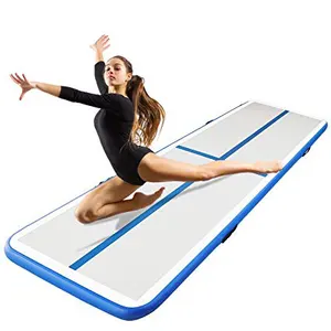 Wholesale Small Cheerleading Tumble Mat Inflatable Air Track Gymnastics Jumping Air Mattress