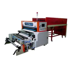 Automatic 1500MM EVA TPT roll to sheet cutting machine for solar panel production line
