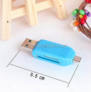USBN USB 2 en 1 <span class=keywords><strong>lector</strong></span> <span class=keywords><strong>de</strong></span> tarjetas <span class=keywords><strong>de</strong></span> OTG Universal <span class=keywords><strong>Micro</strong></span> USB TF <span class=keywords><strong>lector</strong></span> <span class=keywords><strong>de</strong></span> tarjetas <span class=keywords><strong>SD</strong></span> para teléfono PC - Product Image 5