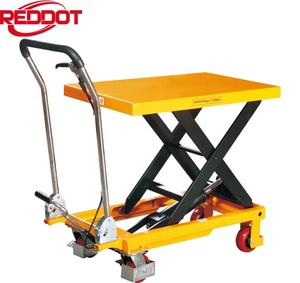 Reddot-mesa elevadora de tijera hidráulica plegable, manual, <span class=keywords><strong>150kg</strong></span>, 350 kg, 500kg - Product Image 2