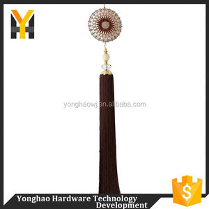 Franges décoratives ajustable pour <span class=keywords><strong>rideau</strong></span>, pompons colorés, vente en gros, - Product Image 6