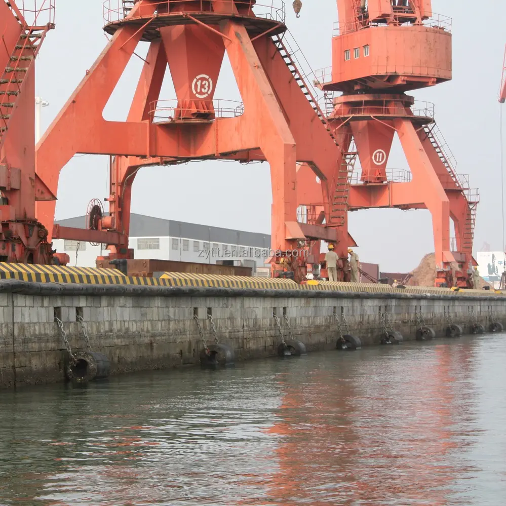 อุปกรณ์ทางทะเล dd/do Jetty Fender ใช้สำหรับท่าเรือ