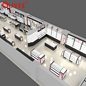 Cửa Hàng Bán Lẻ Đồ Nội Thất Quầy Gỗ <span class=keywords><strong>Make</strong></span> <span class=keywords><strong>Up</strong></span> Shop Hiển Thị Mỹ Phẩm Cho Thiết Kế Nội Thất Cửa Hàng - Product Image 6