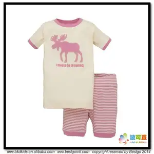BKD christams柔らかい綿の赤ん坊のパジャマ
