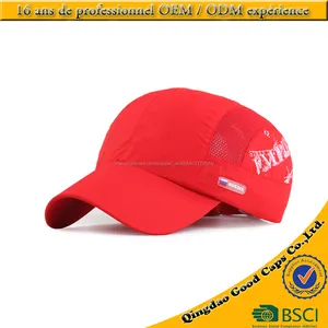 PVC insigne LOGO casquettes et chapeaux en plein air imperméables sont personnalisés casquettes de baseball pour notre été