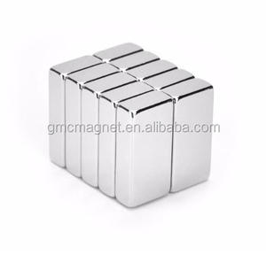 Bloque n52 imanes de neodimio <span class=keywords><strong>Iman</strong></span> de neodimio 1x2x 1/2 pulgadas <span class=keywords><strong>N50</strong></span> bloque cuadrado de imán de la tierra rara bloque de imán permanente - Product Image 2