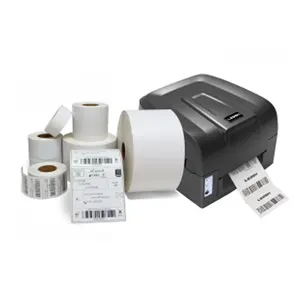 Printed Thermal Transfer Printer Usage Adhesive Barcode Label Paper