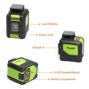 Auto-Livellamento Livello del <span class=keywords><strong>Laser</strong></span>, 360 Verde Fascio <span class=keywords><strong>Laser</strong></span> Linea Trasversale Strumento, allineamento 360-Gradi Orizzontale Linea con più di Modalità, Magnetico - Product Image 5