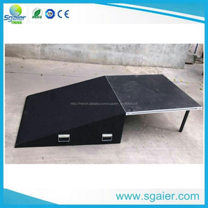 1 m x 2 m pliage portable stade <span class=keywords><strong>pont</strong></span>, Ciseaux stade plate-forme - Product Image 3
