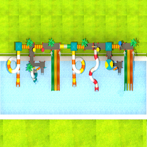 Terrain <span class=keywords><strong>de</strong></span> <span class=keywords><strong>jeux</strong></span> d'extérieur pour parc aquatique, avec tubes d'<span class=keywords><strong>eau</strong></span>, fabriqué en chine, 1 pièce - Product Image 3