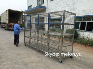 กรงนิรภัยทำจากสเตนเลสสตีลขนาดใหญ่สำหรับมือถือแบบกำหนดเอง - Product Image 5