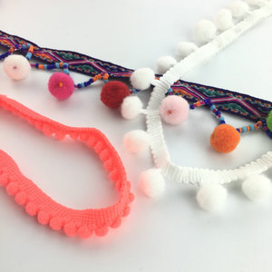 Multi Colors Ball Lace Decorative Tassel Design <strong>POM</strong> <strong>POM</strong> <strong>Trim</strong> - Product Image 6