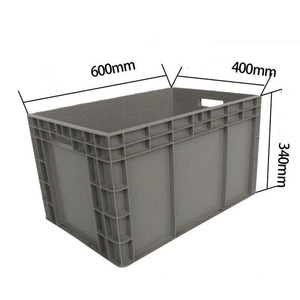 EU công nghiệp sử dụng hộp lưu trữ nhựa Stackable và hậu cần phù hợp PP vật liệu thùng và <span class=keywords><strong>container</strong></span> - Product Image 3