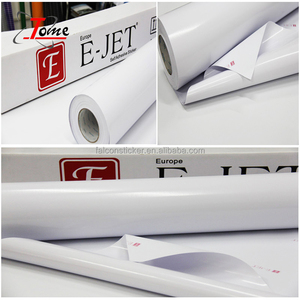 Rollos de papel de vinilo, impresión autoadhesiva de inyección de tinta para pantalla de ventana - Product Image 3