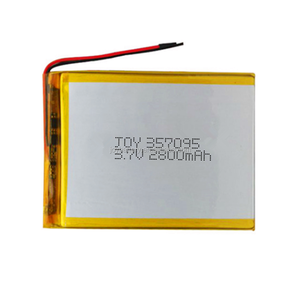 357095 <span class=keywords><strong>3</strong></span>.7 V 2800 mAh 锂聚合物充电电池适用于平板电脑 - Product Image 3