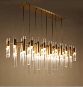 Lámparas de Techo Decorativas Grandes y Contemporáneas de Lujo en Dorado, Lámpara Colgante de Lujo, Lámpara Colgante LED Dorada, Araña Moderna para <span class=keywords><strong>Hotel</strong></span> - Product Image 4