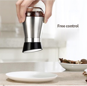 7 pièces/<span class=keywords><strong>lot</strong></span>, pots à épices rotatifs, acier inoxydable, <span class=keywords><strong>verre</strong></span>, boîtes à condiments, flacons à assaisonnement, récipients à sauce, sel, sucre, poudre - Product Image 6