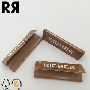 Pure Organic Rolling Paper King Size Natural Arabic Gum Bio Plant Fiber Paper Eco Friendly Herb Accessories - Product Image 1
