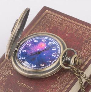 <span class=keywords><strong>Montre</strong></span> de poche rétro en bronze avec chaîne pendentif, quartz, petit prince, boîtier de <span class=keywords><strong>montre</strong></span> 47 mm, <span class=keywords><strong>montre</strong></span> de poche creuse - Product Image 3