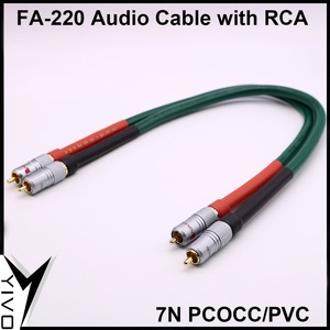 OEM ODM FURUTECH FA-220 PVC cas PCOCC Double RCA Audio Câble - Product Image 2