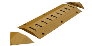 ยางรถ Killer spikes 385*1000*50มมเหล็กความเร็วทางเดียวชนความเร็วสูงความปลอดภัยทางถนน - Product Image 2