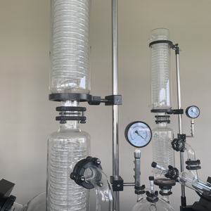 Topace Lab Auto Lift Rotovap Sistema llave en mano con enfriador Bomba de vacío Recuperación de etanol alimentada por energía eléctrica a través de destilación al vacío - Product Image 5