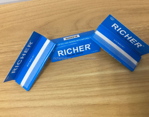 Ultra Thin Rice Rolling Paper Custom Brand Printed Natural Gum Slow Burning Organic Plant Fiber Paper Wholesale Bulk - Product Image 1